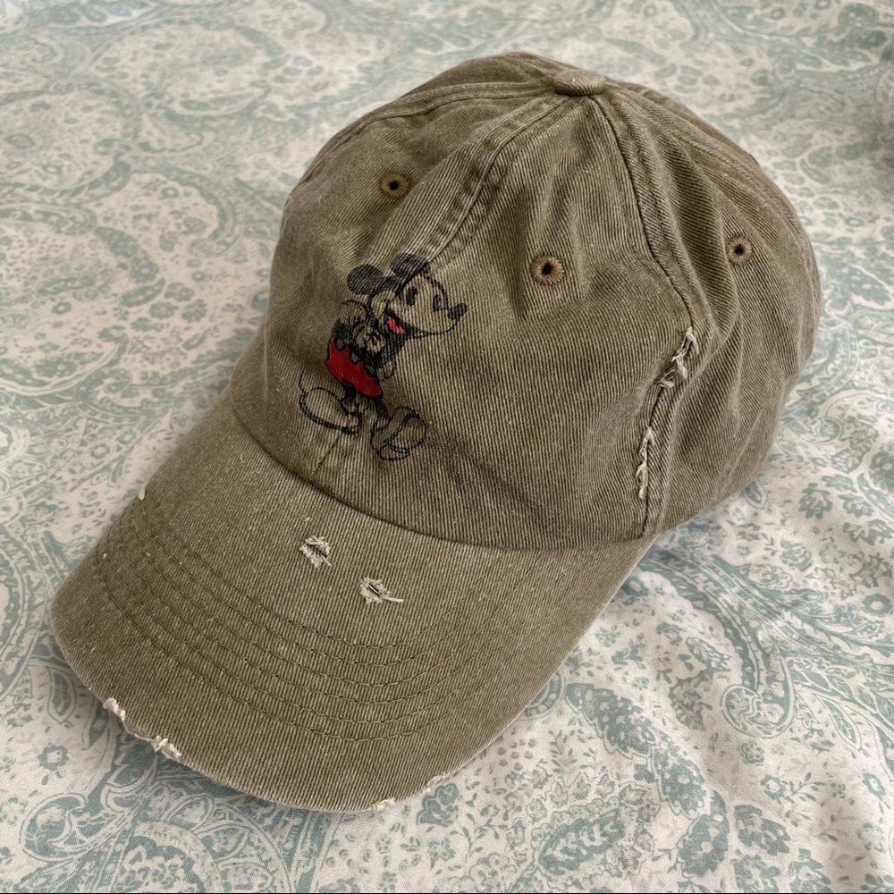 DISNEY - Distressed Mickey Hat